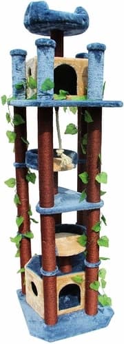Best Cat Tree That Looks Like A Cat Tree - Kitty Mansions Honolulu Cat Tree