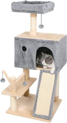 Cat Condos And Trees Are Easy To Set Up, Take Down Or Move