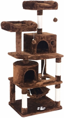 Cheap Cat Trees For Large Cats - BEWISHOME Cat Tree Condo