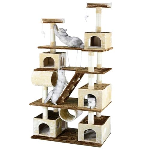 Best Cat Tree $100-$200 - Go Pet Club 87.5-Inch Huge Cat Tree Condo