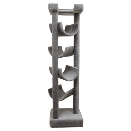 Best Cat Trees Above $200 - New Cat Condos Premier Solid Wood Skyscraper Cat Tree